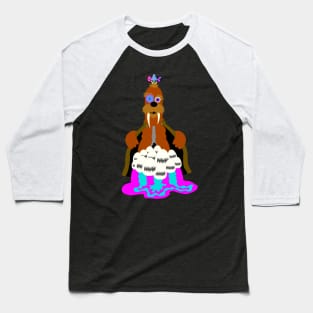 Walrus and Eggmen Baseball T-Shirt